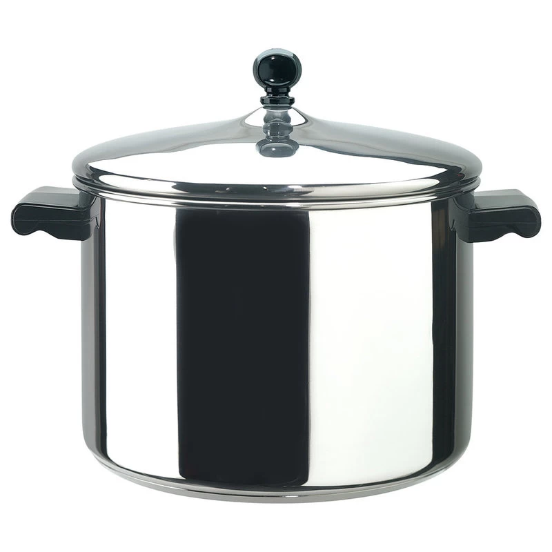 Farberware Classic Series Stainless Steel 8-Quart Covered Saucepot 1 Farberware Classic Series Stainless Steel 8-Quart Covered Saucepot