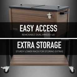 Permasteel 80 Quart Patio Cooler 14 Permasteel 80 Quart Patio Cooler -High End Kitchen 06410db900ae8559 7151 w800 h800 b0 p0