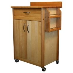 Catskill Craftsmen 27 Inch Butcher Block Kitchen Cart