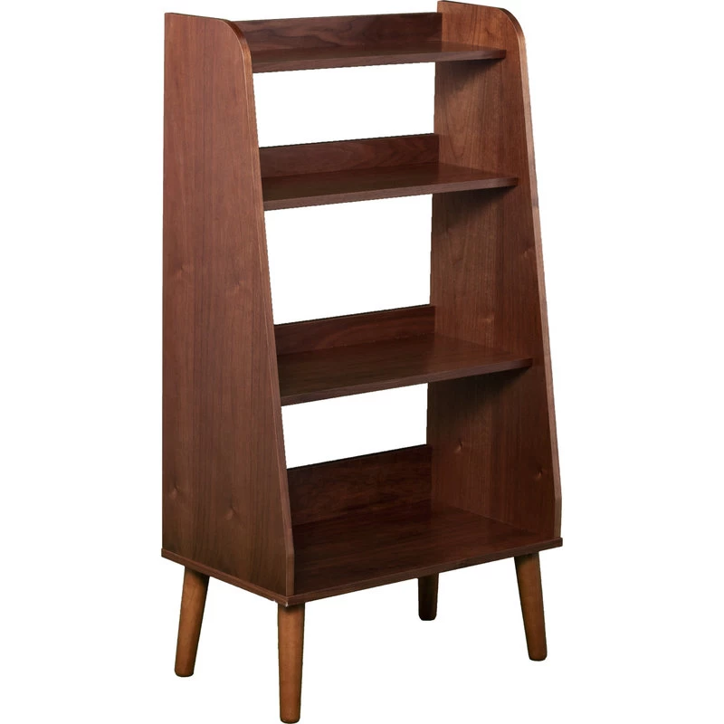 Berritza Midcentury Modern Bookshelf - Wood Grain 1 Berritza Midcentury Modern Bookshelf - Wood Grain