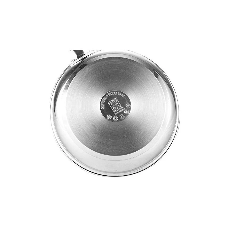 Cook N Home Stainless Steel Casserole With Lid, 2.7 Quart 2 Cook N Home Stainless Steel Casserole With Lid, 2.7 Quart - Image 2