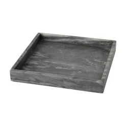 Grey Marble Square Tray