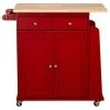 Sonoma Kitchen Cart, Red