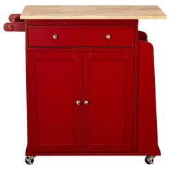 Sonoma Kitchen Cart, Red