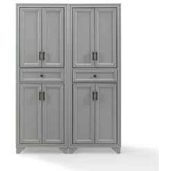 Crosley Tara 2-Piece Pantry Set, Distressed Gray 2 Pantries 16 Crosley Tara 2-Piece Pantry Set, Distressed Gray 2 Pantries -High End Kitchen 0f718fe80f73baec 0945 w800 h800 b1 p0