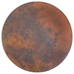Copper Lazy Susan, Tempered, 20"