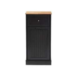Baxton Studio Marcel Farmhouse And Coastal Dark Gray And Oak Brown Finished Kitchen Cabinet -High End Kitchen 15f137890f213e6f 9029 w800 h800 b1 p0
