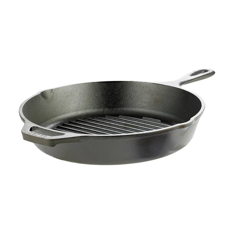Lodge Cast Iron Round Grill Pan, 10-1/4 " 3 Lodge Cast Iron Round Grill Pan, 10-1/4 " - Image 3