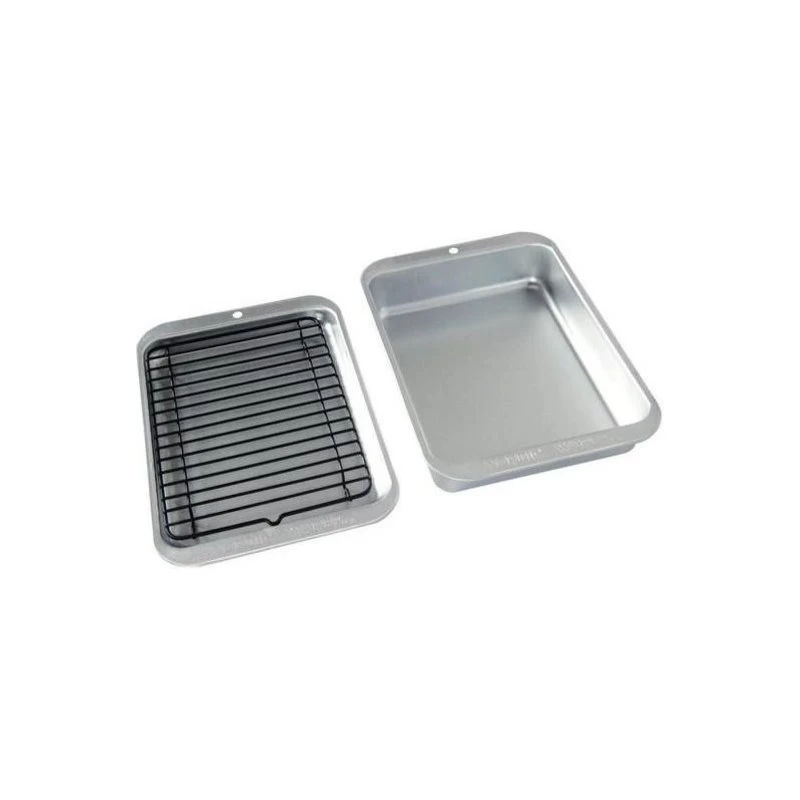 Nordic Ware Aluminum 3 Piece Grill And Bake Set 1 Nordic Ware Aluminum 3 Piece Grill And Bake Set