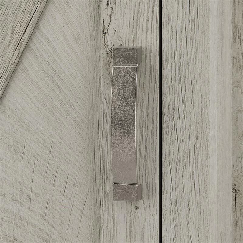 Cottage Grove Tall Narrow 5 Shelf Bookcase In Cottage White - Engineered Wood 5 Cottage Grove Tall Narrow 5 Shelf Bookcase In Cottage White - Engineered Wood - Image 5