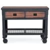 Duramax 2-Drawer Rolling Workbench 48 Inch X 24 Inch For Home And Garage