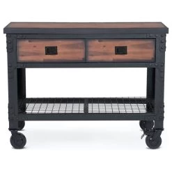 Duramax 2-Drawer Rolling Workbench 48 Inch X 24 Inch For Home And Garage