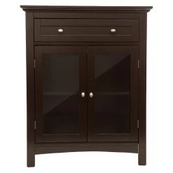 Wooden Storage Cabinet, 32.1"