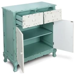 34" Two Drawer, Two Door Cabinet, Antique Blue -High End Kitchen 3001d1b00066e1d1 7885 w800 h800 b1 p0