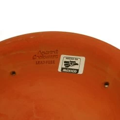 Ancient Cookware, Mexican Clay Flat Cazuela Pot, 14.25x17x6 -High End Kitchen 3001f873089a481d 0594 w800 h800 b0 p0