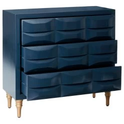Madison Park Rubrix 3-Drawer Chest, Navy 12 Madison Park Rubrix 3-Drawer Chest, Navy -High End Kitchen 32f12c3101bd0ba0 3714 w800 h800 b1 p0
