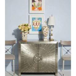Jonathan Adler Talitha Cabinet, Nickel 31 Jonathan Adler Talitha Cabinet, Nickel -High End Kitchen 3df194b50cf83993 9798 w800 h800 b0 p0