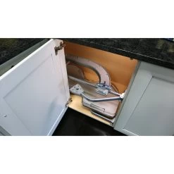 Solid Surface 2-Shelf Blind Corner Organizer For Blind Left Cabinet, Gray, 33" 16 Solid Surface 2-Shelf Blind Corner Organizer For Blind Left Cabinet, Gray, 33" -High End Kitchen 3ff185a9025859e7 8040 w800 h800 b0 p0