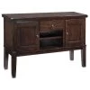 Haddigan Dining Room Server, Casual Style, Dark Brown