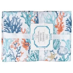 Coralee Indoor Outdoor 100% Polyester Tablecloth, 52"x70"