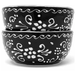 Half Moon Bowls, Ink, Set Of 2 -High End Kitchen 5421debd0d93963d 8885 w800 h800 b1 p0