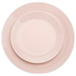 Ripple 12 Piece Dinnerware Set, Service For 4, Pink -High End Kitchen 5571912200eb81ab 7715 w800 h800 b1 p0