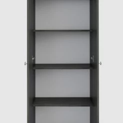 Lindon Pantry Storage Cabinet, Smokey Oak -High End Kitchen 595117100fc696a1 8875 w800 h800 b0 p0