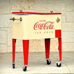 "60 Qt. Coca-Cola Vanilla Ice Cold Cooler " -High End Kitchen 5ba145e20e32091d 5045 w800 h800 b0 p0