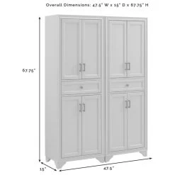 Crosley Tara 2-Piece Pantry Set, Distressed Gray 2 Pantries 19 Crosley Tara 2-Piece Pantry Set, Distressed Gray 2 Pantries -High End Kitchen 5cb153a60f73baf5 0945 w800 h800 b1 p0