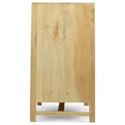 Viola Boho Handcrafted 2 Door Mango Wood Cabinet With Wicker Caning -High End Kitchen 5e7140d4037d82bc 0200 w800 h800 b1 p0