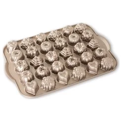Nordic Ware Cast Aluminum Tea Cakes And Candies Bundt Sheet Pan