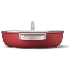 Smeg Cookware Deep Pan With Lid., Red -High End Kitchen 6661de6302a35a75 6148 w800 h800 b1 p0