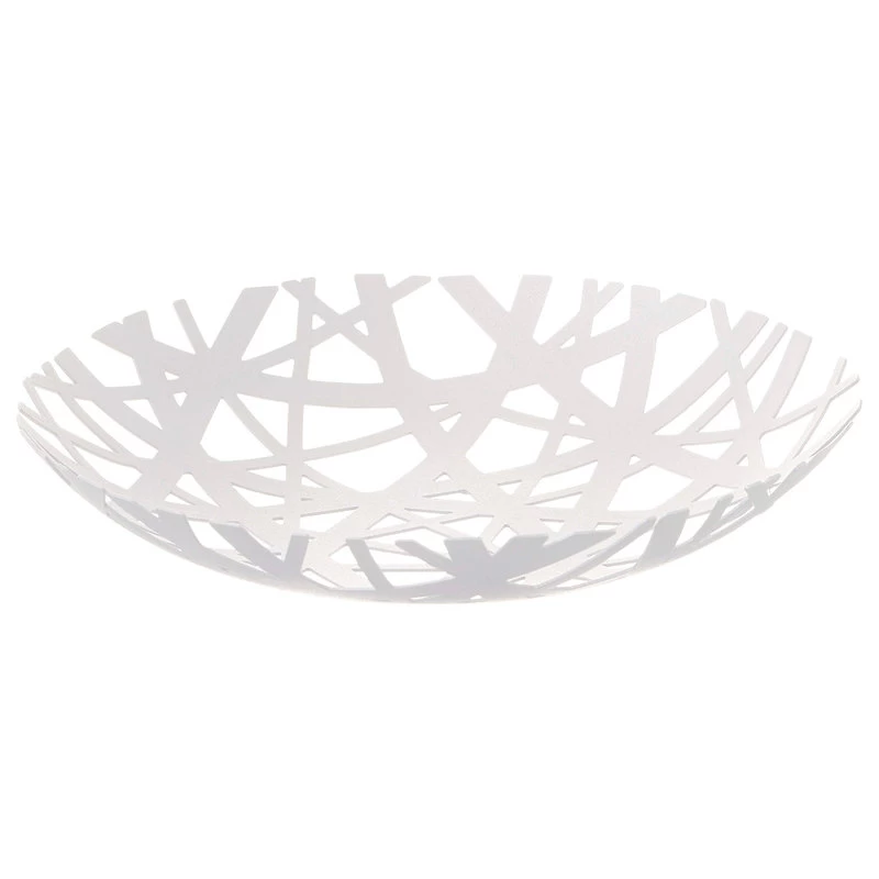 Fruit Bowl, Steel, White 1 Fruit Bowl, Steel, White