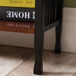 Leick Ironcraft Mantel Height Brown Wood Bookcase With Drawer Storage 9 Leick Ironcraft Mantel Height Brown Wood Bookcase With Drawer Storage -High End Kitchen 7111a48d0c129569 0306 w800 h800 b0 p0