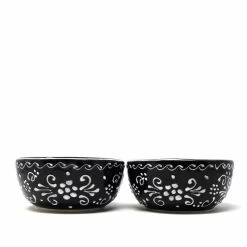 Half Moon Bowls, Ink, Set Of 2 -High End Kitchen 72f1a5d10d93963d 8885 w800 h800 b1 p0
