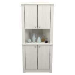 Inval 4-Door Engineered Wood Corner Pantry Storage Cabinet In Washed Oak -High End Kitchen 7481c6350f66deab 8951 w800 h800 b1 p0