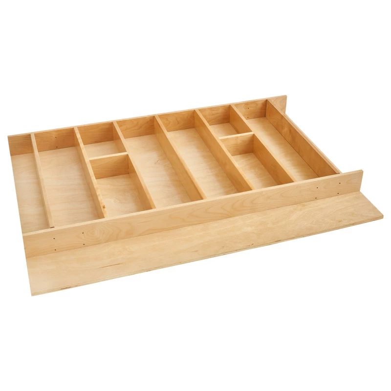 Wood Trim To Fit Utility Drawer Insert Organizer, 2.88" 1 Wood Trim To Fit Utility Drawer Insert Organizer, 2.88"