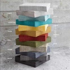 Printed Ultra Luxury Linen Like Paper Napkins, Denim, Guest -High End Kitchen 7d31fb430cfe7f84 8780 w800 h800 b0 p0