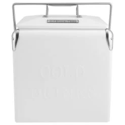 Permasteel 14 Quart Portable Picnic Cooler, White