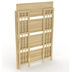 Stony Edge Folding Bookcase, 4 Shelves, 32", Natural -High End Kitchen 81c1e504013900d0 5894 w800 h800 b1 p0