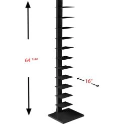 Spine Book Tower - Black -High End Kitchen 8211ffa101572f9e 3294 w800 h800 b1 p0