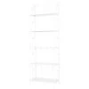 French Country White Metal Bakers Rack 560822