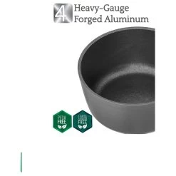 Saflon Titanium Nonstick Sauce Pan With Glass Lid, PFOA Free, 3-Quart 7 Saflon Titanium Nonstick Sauce Pan With Glass Lid, PFOA Free, 3-Quart -High End Kitchen 868144d40b329e0c 2670 w800 h800 b1 p0