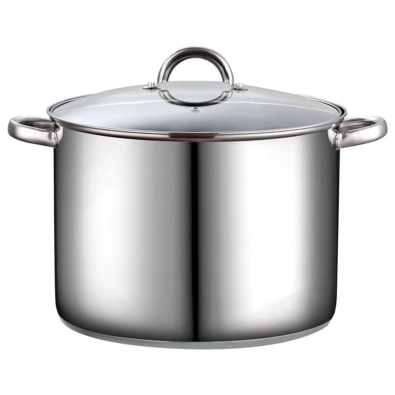 Cook N Home 16 Quart Stainless Steel Stockpot With Lid 1 Cook N Home 16 Quart Stainless Steel Stockpot With Lid