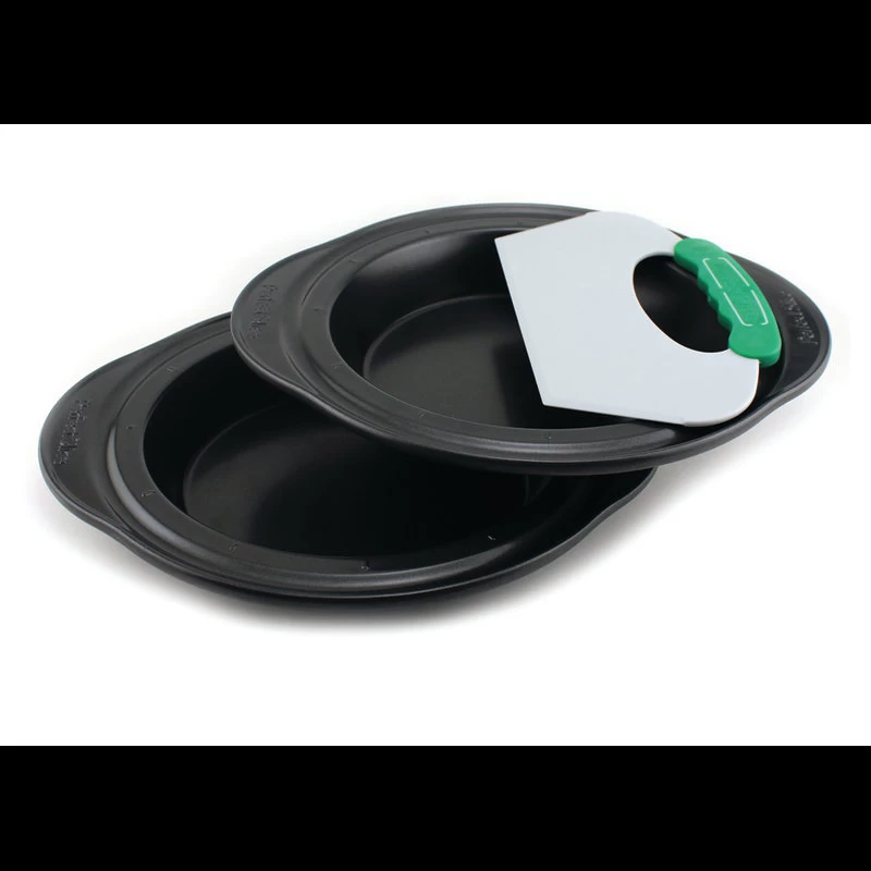 Perfect Slice 3-Piece Pie Pan Set With Tool 2 Perfect Slice 3-Piece Pie Pan Set With Tool - Image 2