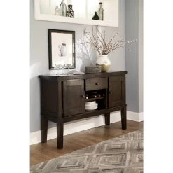 Haddigan Dining Room Server, Casual Style, Dark Brown -High End Kitchen 95b1404e0f404312 4229 w800 h800 b0 p0