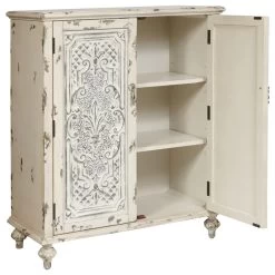 Accentrics Home Two Door Fleur De Lis Accent Chest With White DS-P017017A 8 Accentrics Home Two Door Fleur De Lis Accent Chest With White DS-P017017A -High End Kitchen 9701a69301df58ad 6835 w800 h800 b1 p0