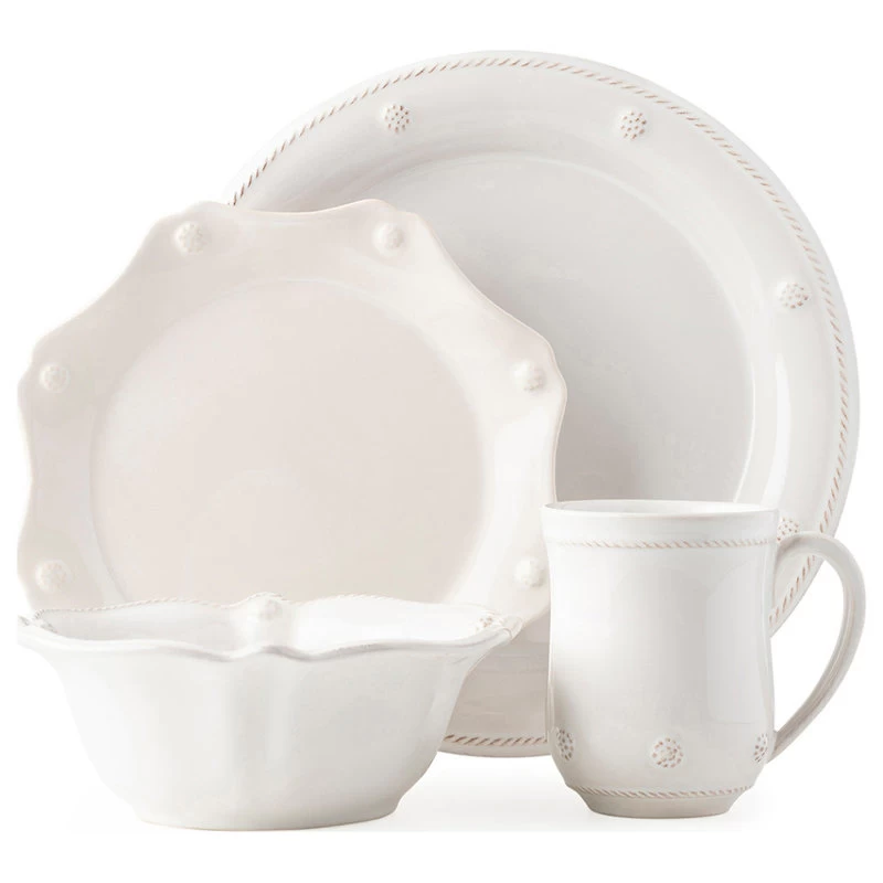 Berry And Thread Whitewash 4pps With Mug And Cereal Bowl 1 Berry And Thread Whitewash 4pps With Mug And Cereal Bowl