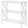 Tucson 3 Tier Bookcase White