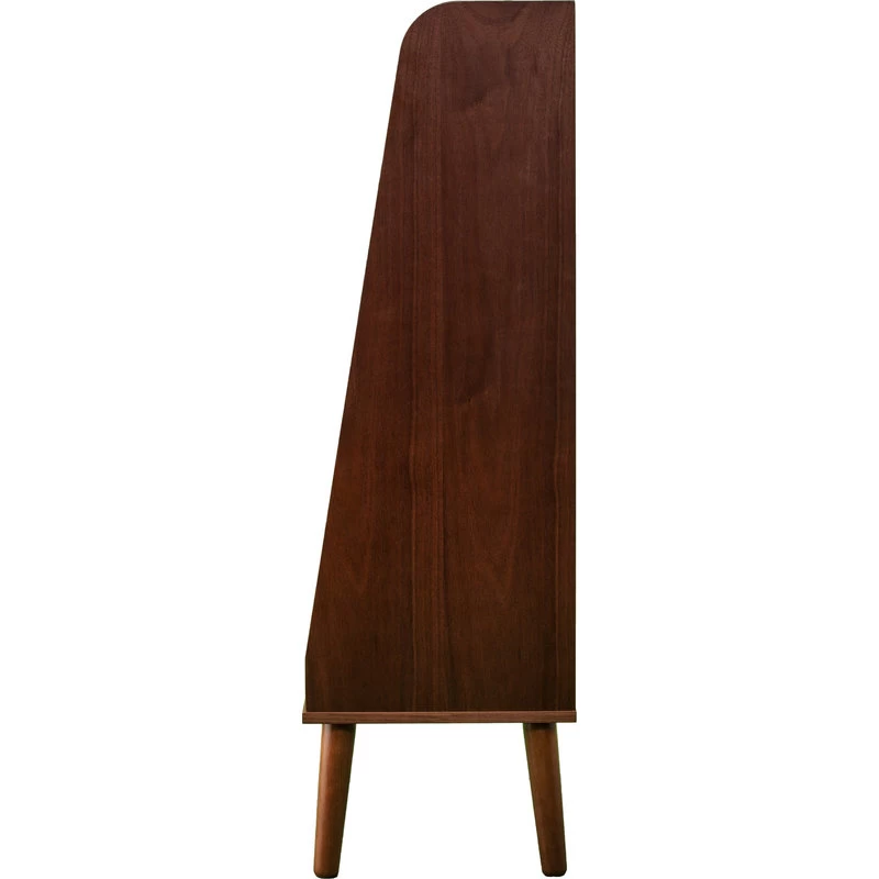 Berritza Midcentury Modern Bookshelf - Wood Grain 5 Berritza Midcentury Modern Bookshelf - Wood Grain - Image 5